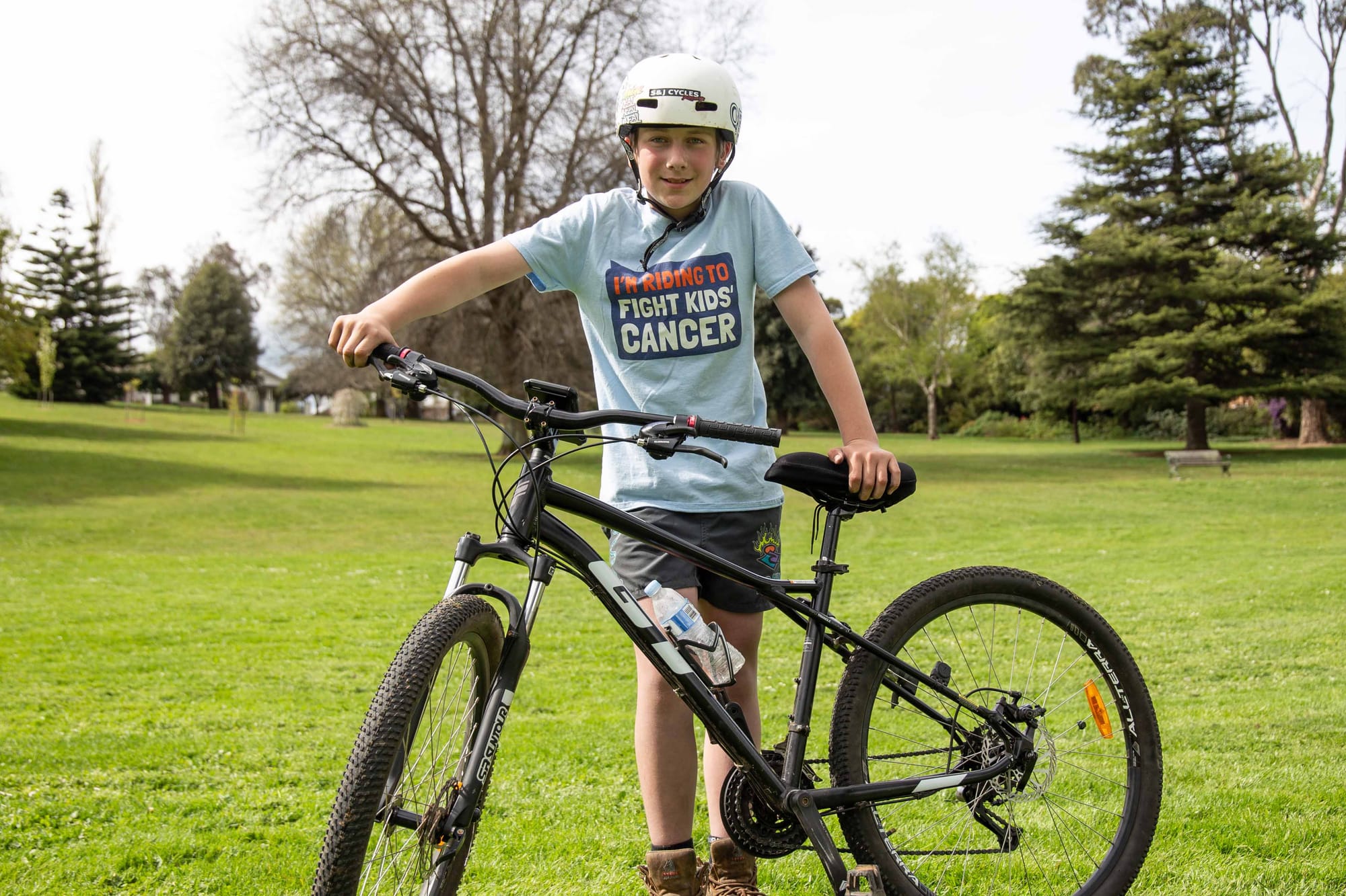 Noah Gilbertson aiming for 700km in ride for charity