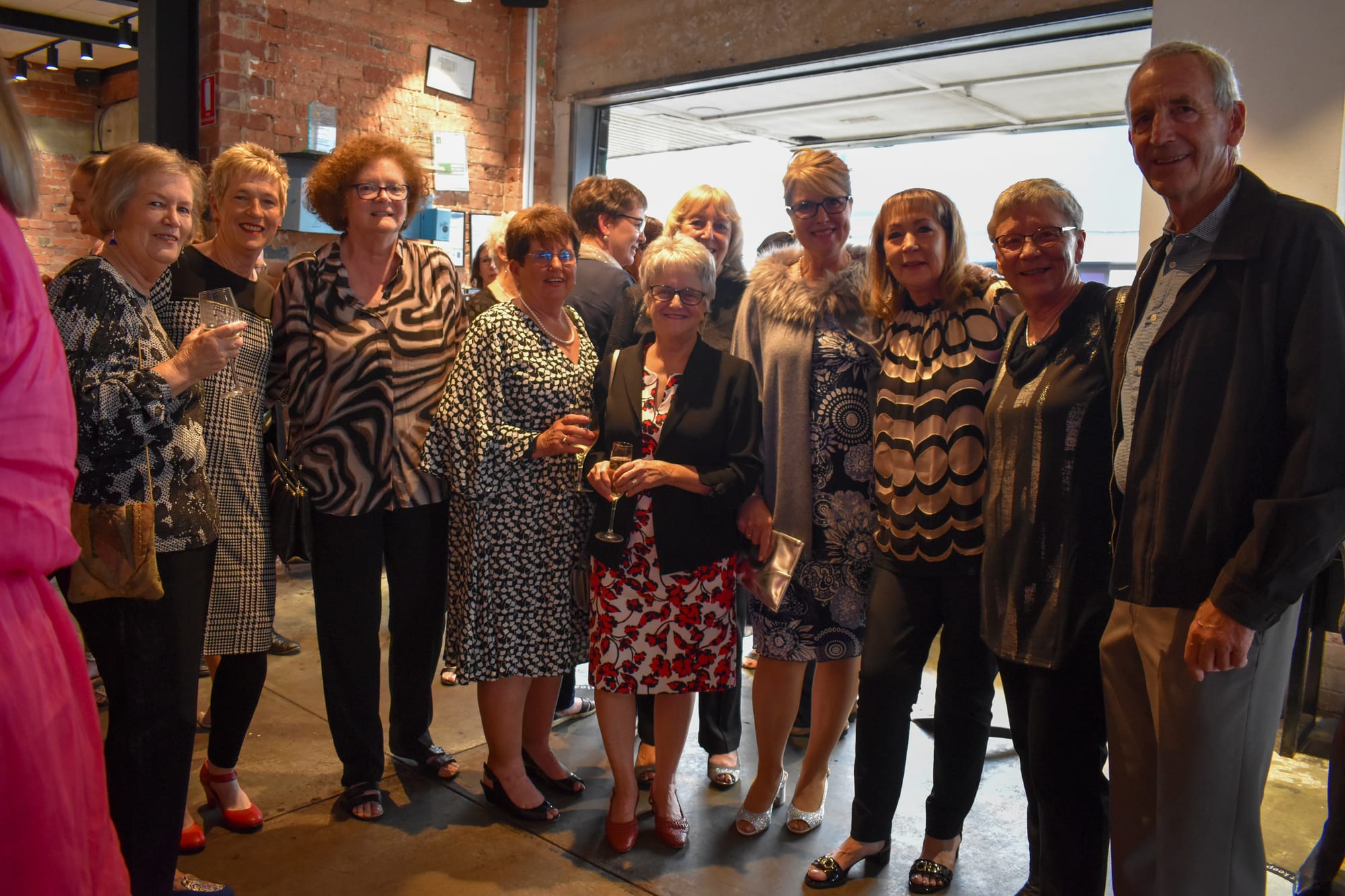 Corinne Collins (third from right) with her school friends from Warragul North Primary School, class of 1968.