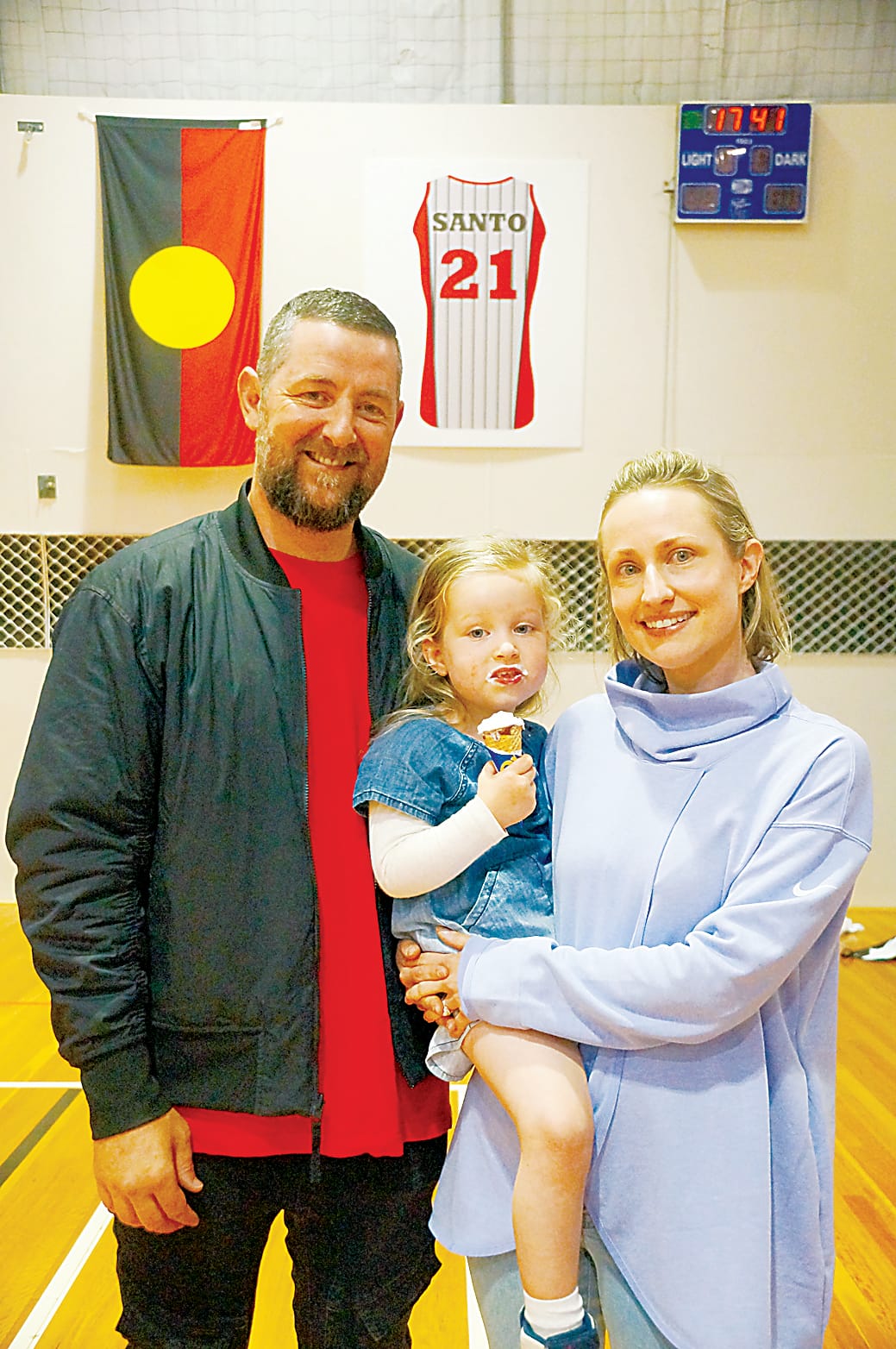 Santo jersey retired