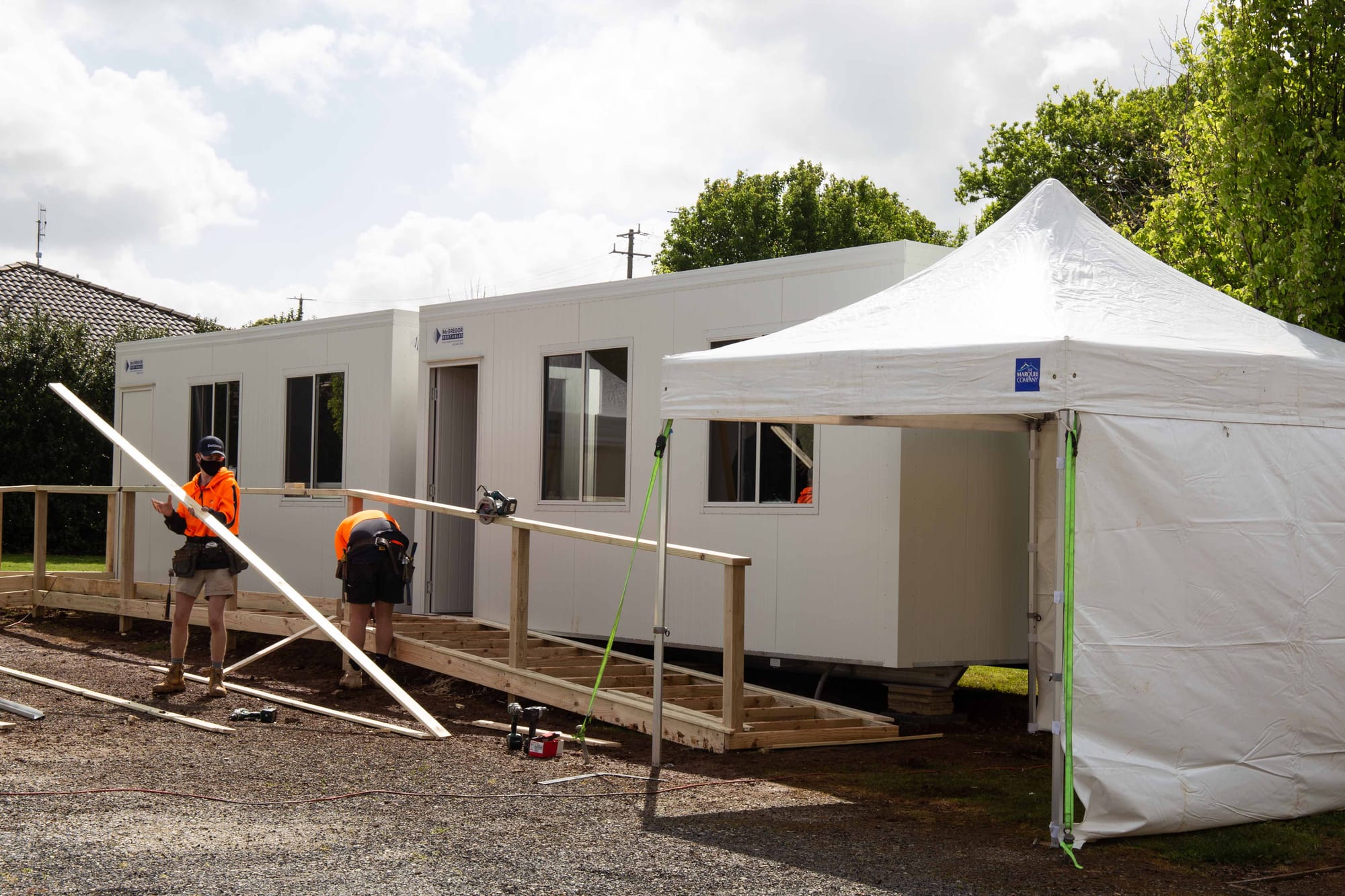 Testing site for COVID-19 moved