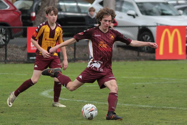 Soccer (U17's) - Drouin Maroon Vs. Drouin Maroon Yellow - 22.09.2024