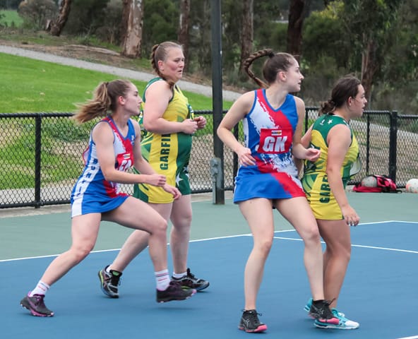 Netball B Grade Garfield Vs. Bunyip - 24.04.21 