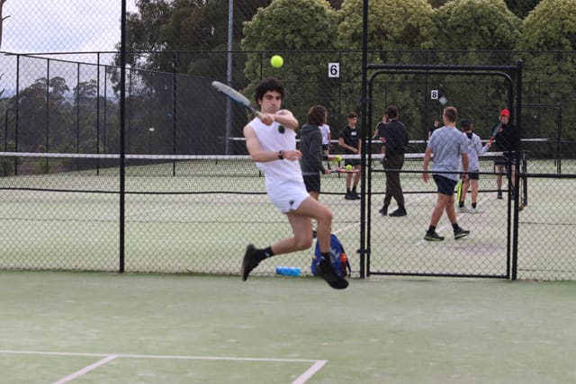 Tennis Junior Sec 2- 20112021