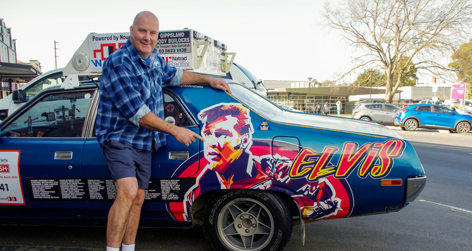 Elvis car hits the road again for Variety