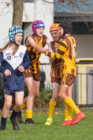 Football SE Juniors U12s Blues v Warranor - 24042021 