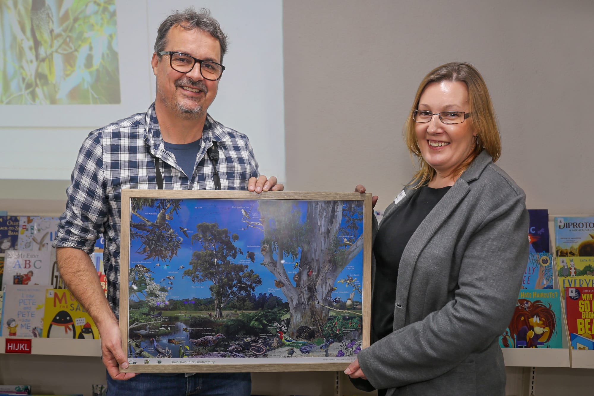 Bird lovers hear of Sean's "big twitch" at Drouin Library