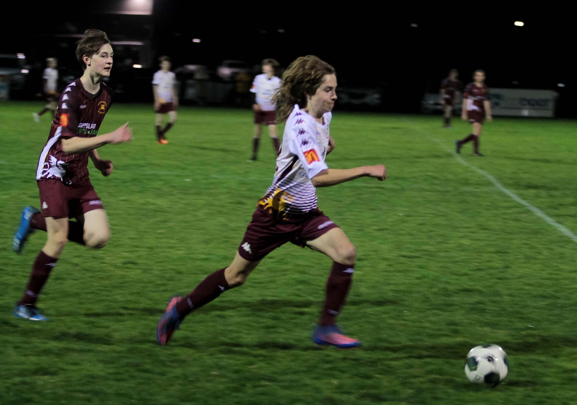 Soccer (U14's) Drouin White Vs. Drouin Maroon - 02.07.2022