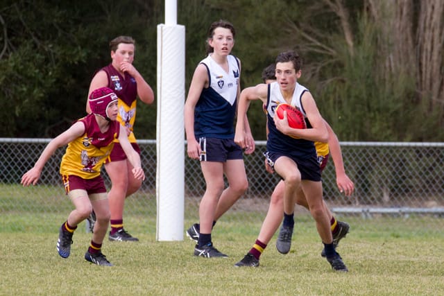 Football WGJFL (U14's) Drouin Gold Vs. Warragul Blues - 05.06.2021 
