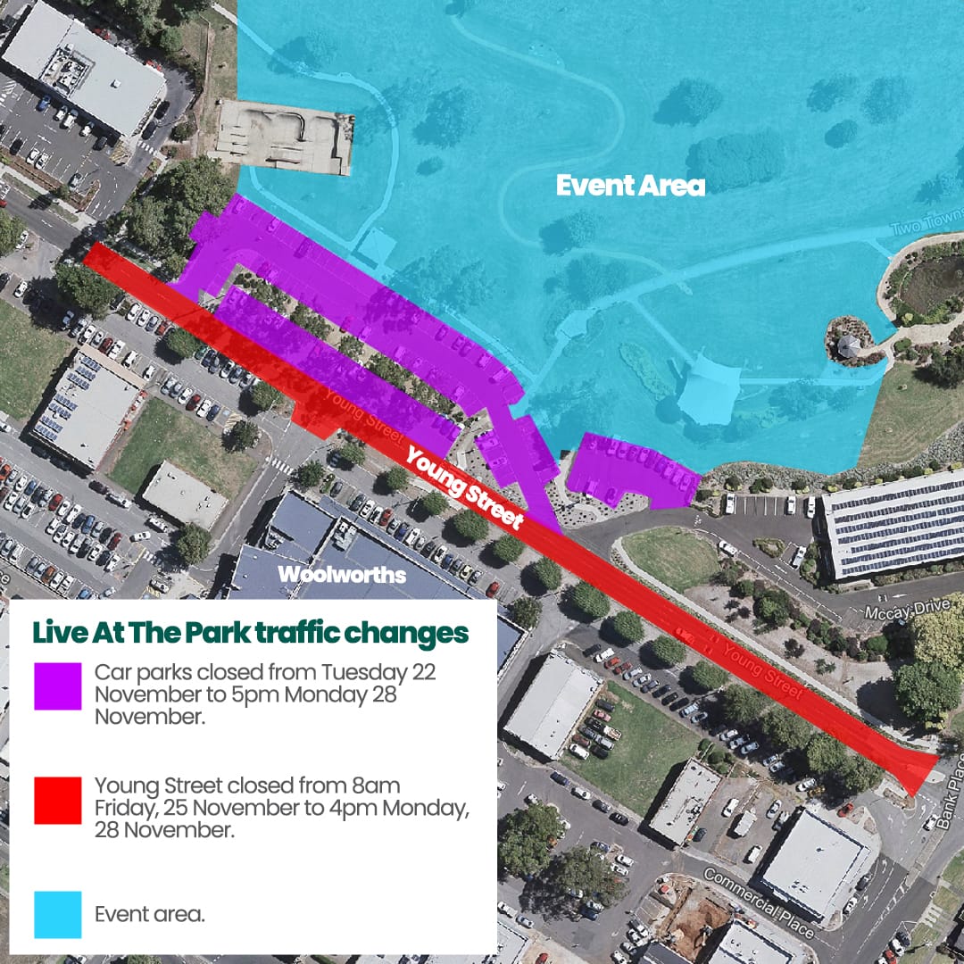 Traffic, parking closures at Drouin