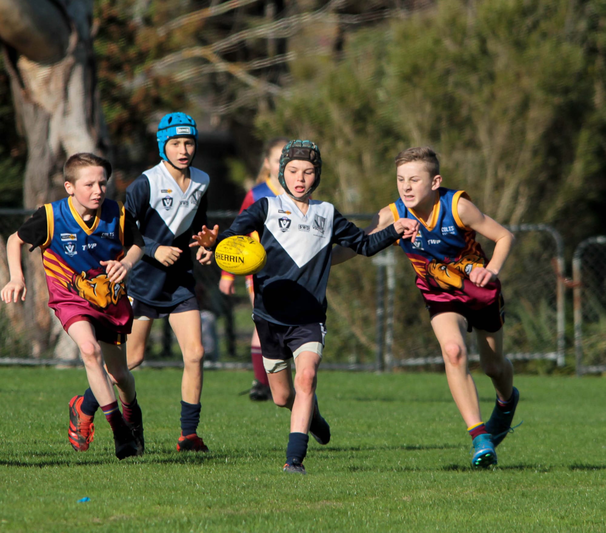 Football Juniors (U12's) Colts Vs. Blues - 04.06.2022