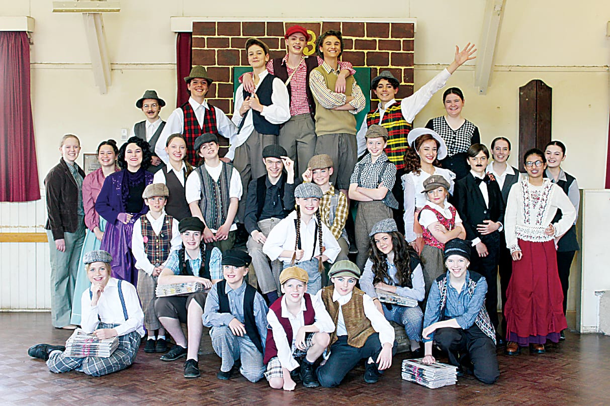 Newsies take the West Gippsland Arts Centre stage