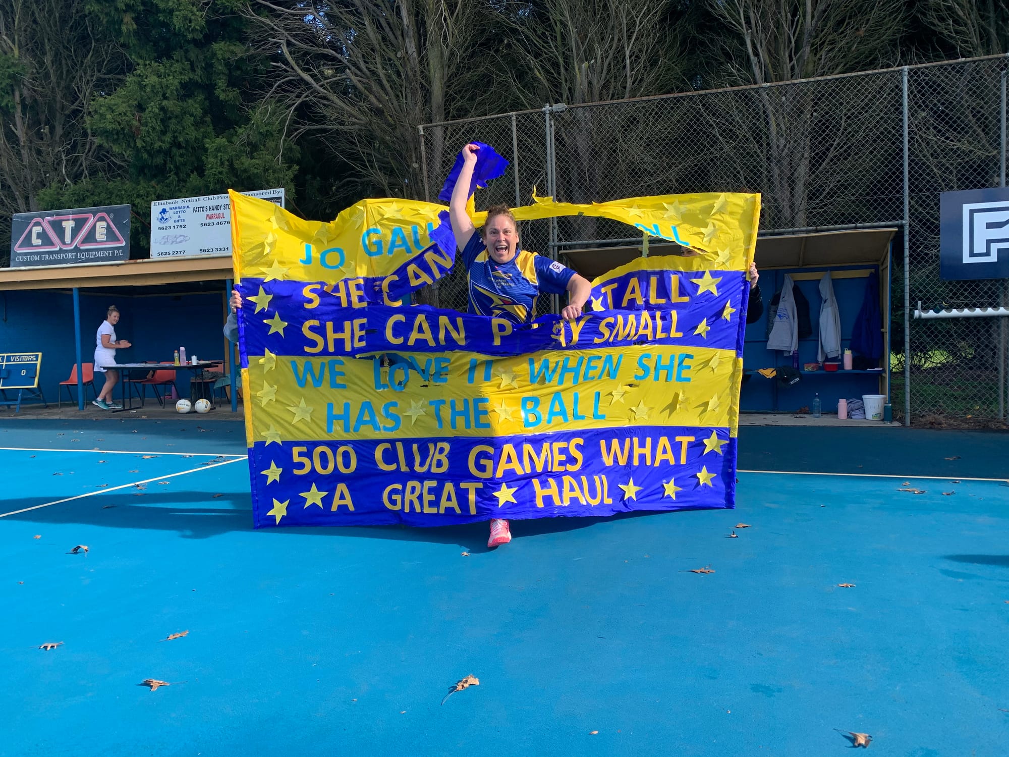 Jo Gaul achieves 500 games for Ellinbank