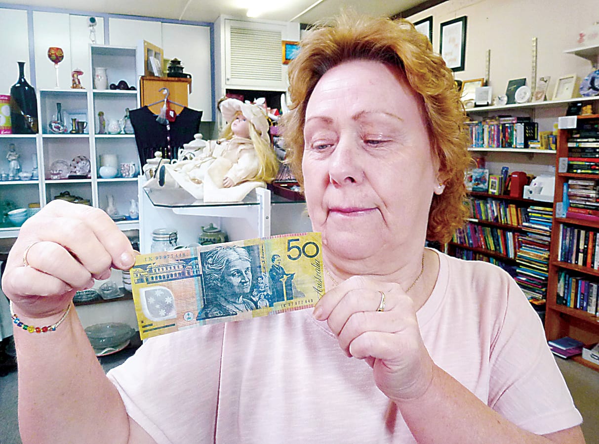 Counterfeit notes warning in Bunyip