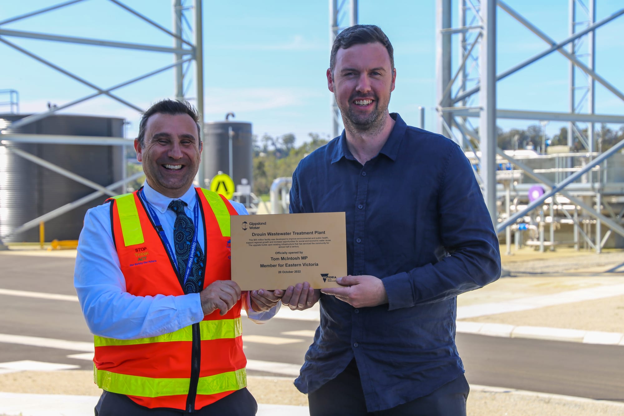 Drouin's new wastewater plant commissioned