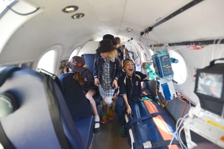 Flying doctors’ Darnum stopover