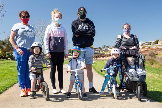 Bikes on 2 Towns Trail - 10092020