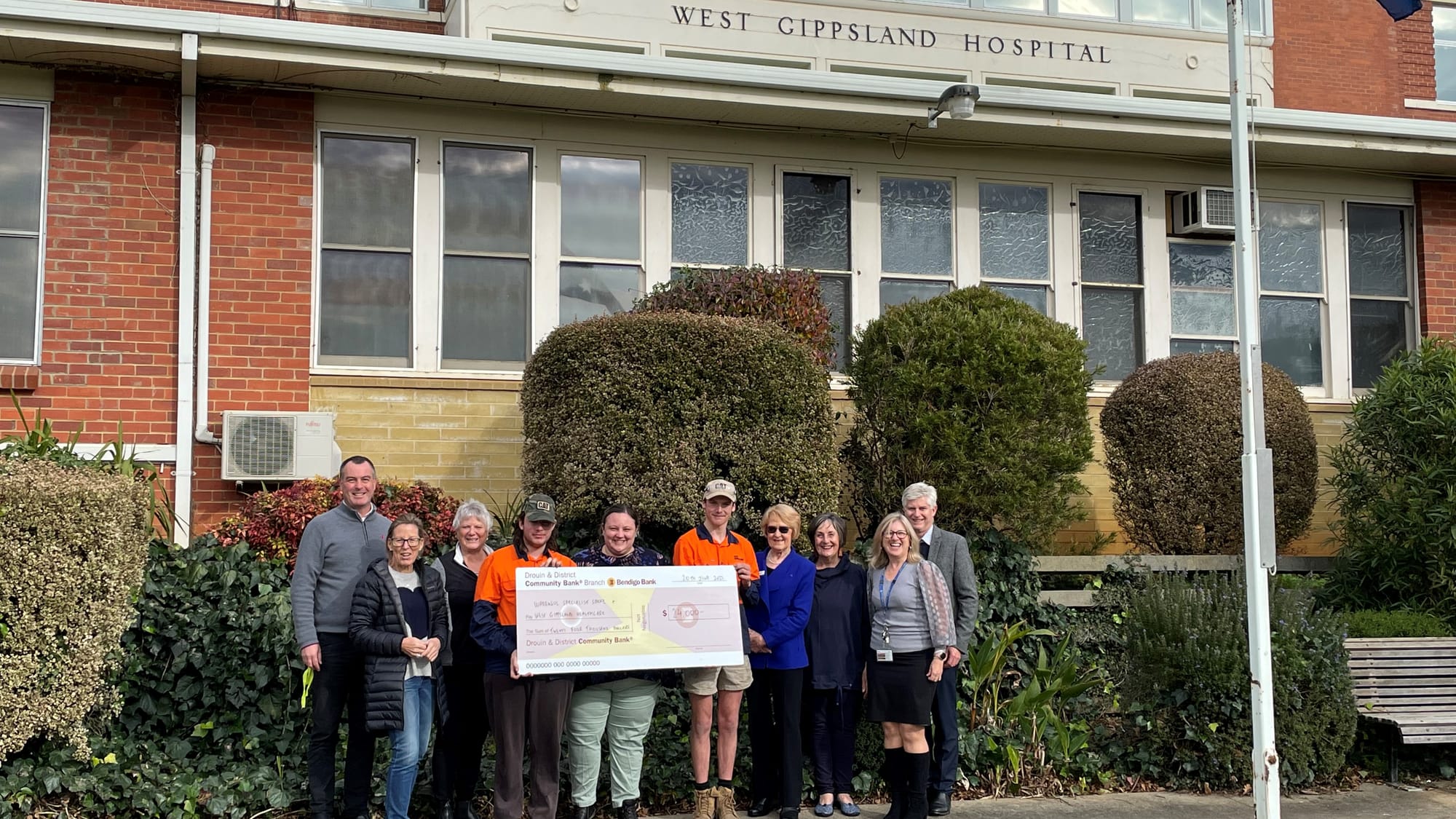 Club's helping hand for hospital