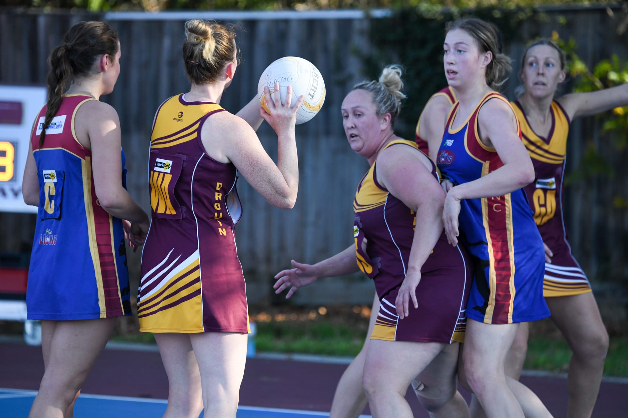 Netball GFNL A Grade Drouin Vs. Moe Q2 - 21.05.2022