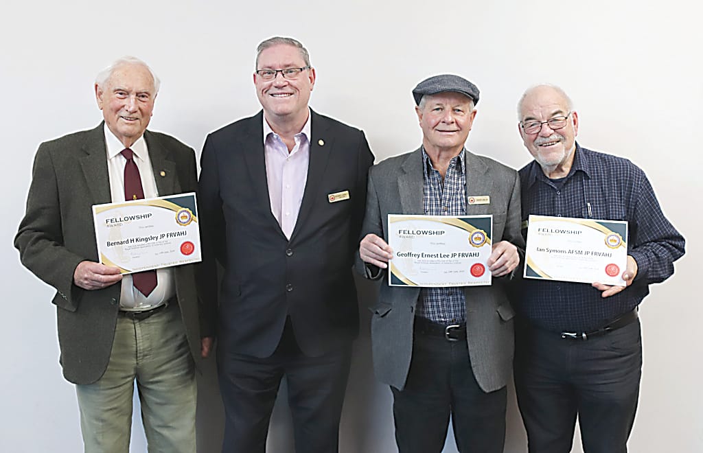JPs honoured as fellows