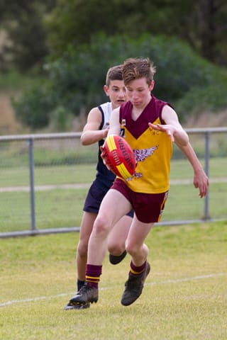 Football WGJFL (U14's) Drouin Gold Vs. Warragul Blues - 05.06.2021 
