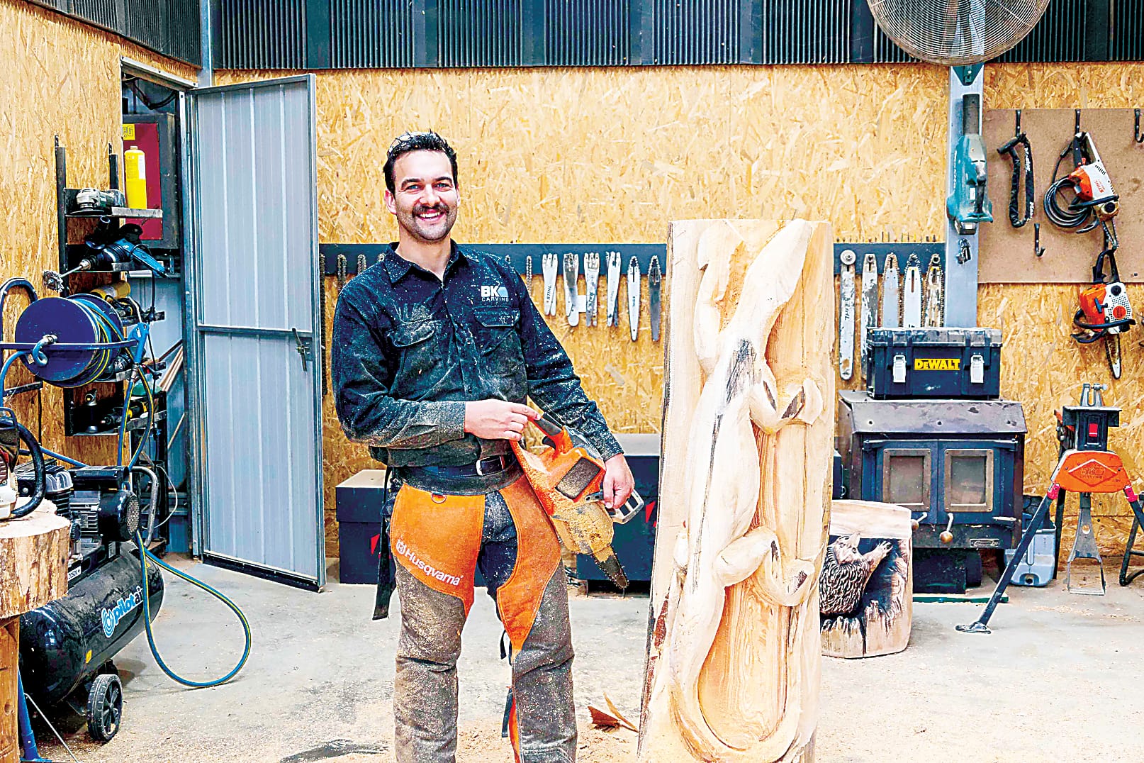 New sculpture welcomes visitors to Erica