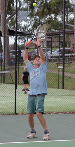 Tennis Grand Finals Seniors Warragul Vs. Hallora - 28.03.21 - MENS DOUBLES RND 1 