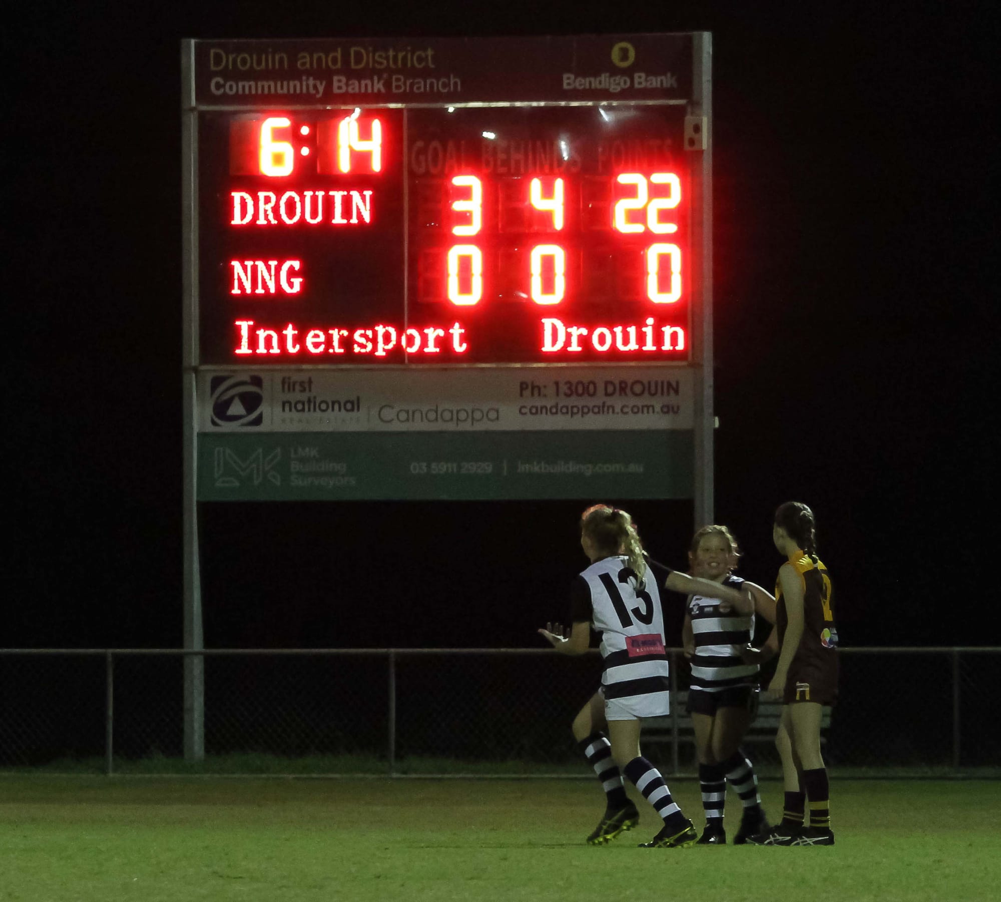 Football Girls (U12's) Nar Nar Goon Vs. Drouin - 20.05.2022