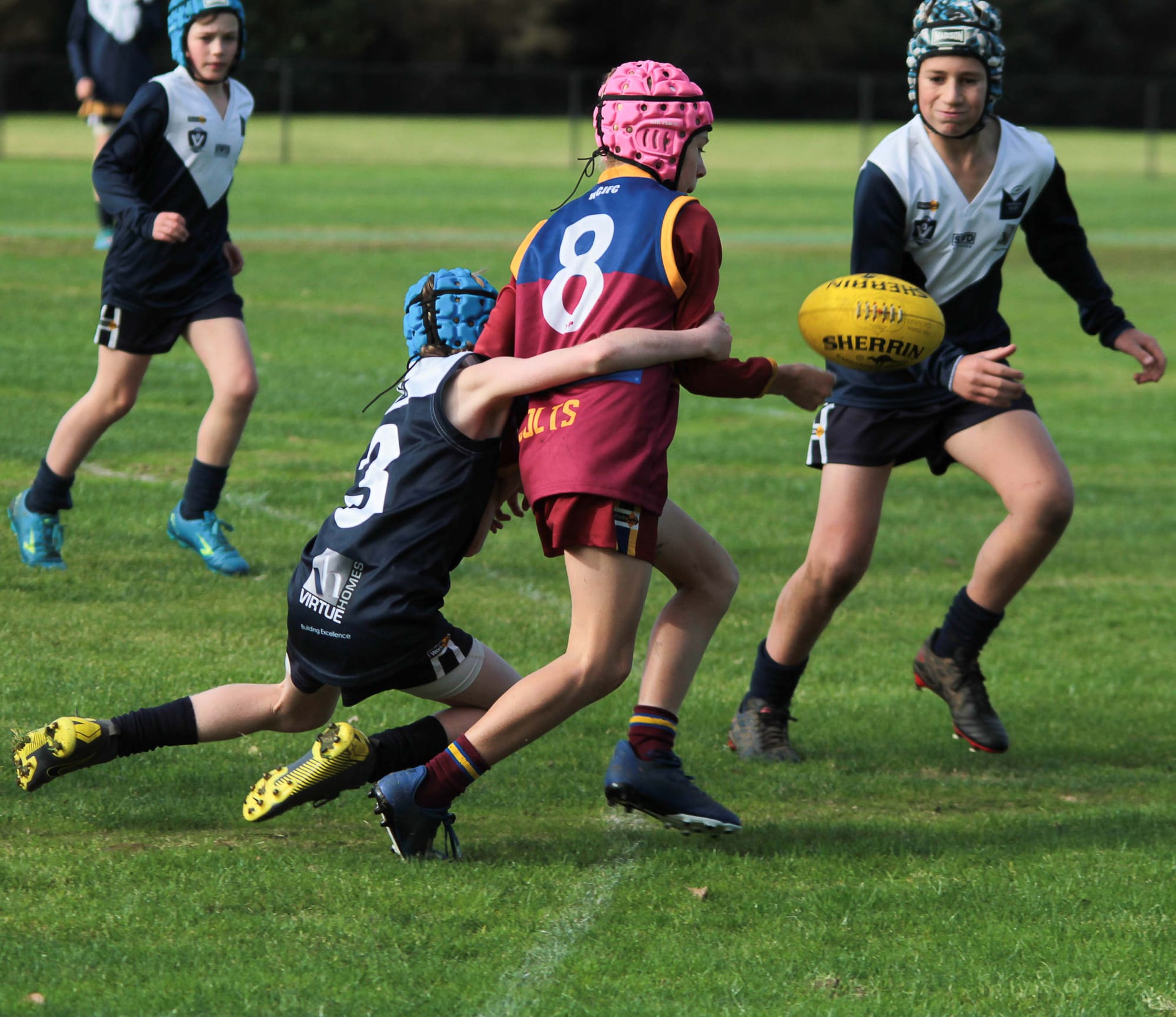 Football Juniors (U12's) Colts Vs. Blues - 04.06.2022