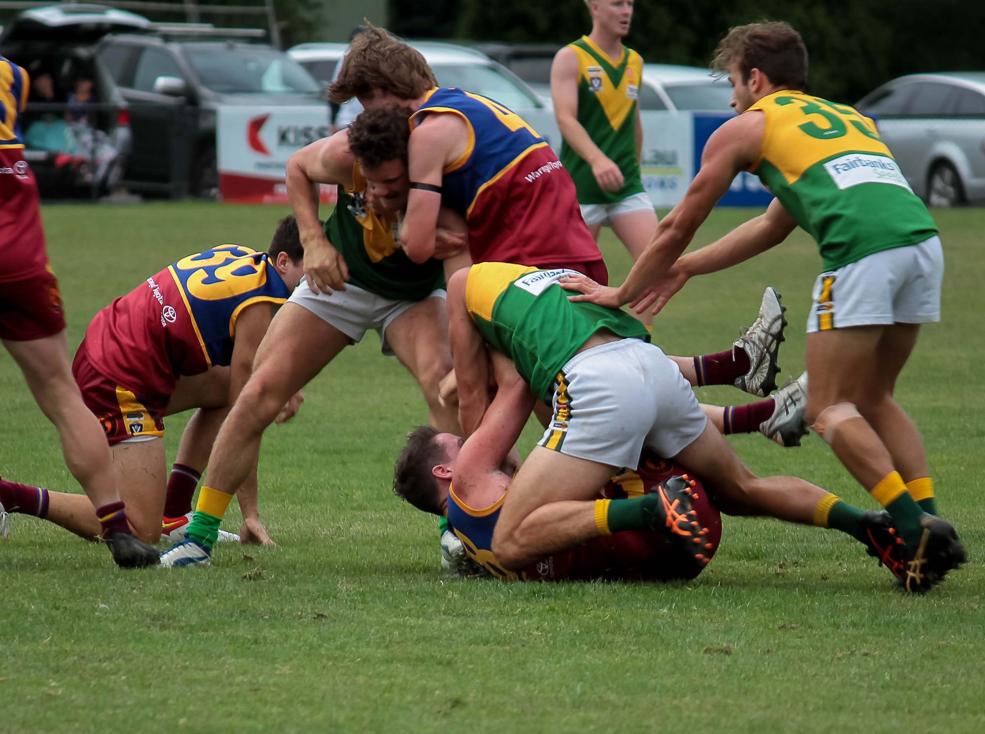 Football Seniors Round 1 Dusties Vs. Garfield - 02.04.2022