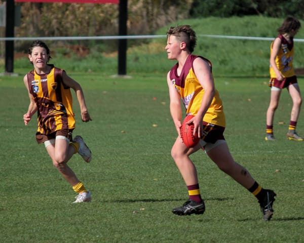 Football West Gippsland Junior Football League  (U14's) Warranor Vs. Drouin - 15.05.21 
