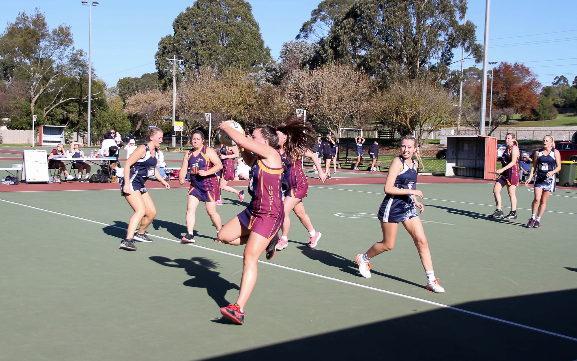 Netball B grade Dusties Vs. Nar Nar Goon - 21.05.2022