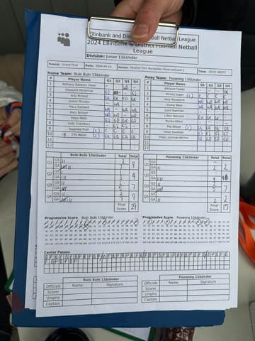 Netball EDFNL (U13's) - Buln Buln Vs. Poowong - 14.9.2024