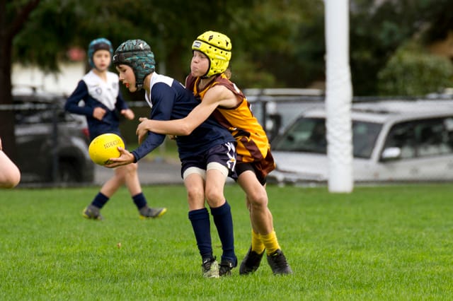 Football SE Juniors U12s Blues v Warranor - 24042021 