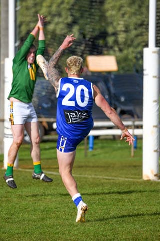 Football MGFNL Seniors 1st and 2nd QTR - Thorpdale Vs. Hill End - 15.06.2024