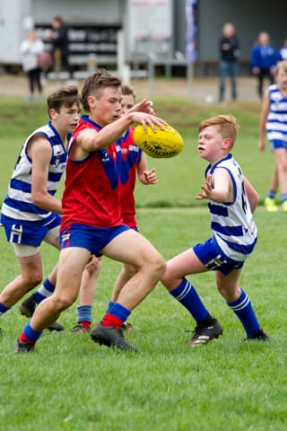 Football WDJFL U14s Buln Buln v Neerim - Neerim South - 17042021 