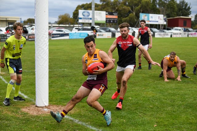 Football- Drouin Vs Warragul (Seniors) 18-04-21 