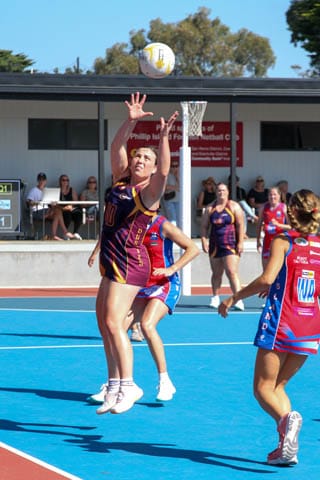 Netball A Grade - Dusties Vs. Phillip Island - 30.03.2024