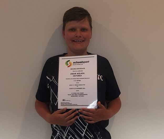Oskar sets record