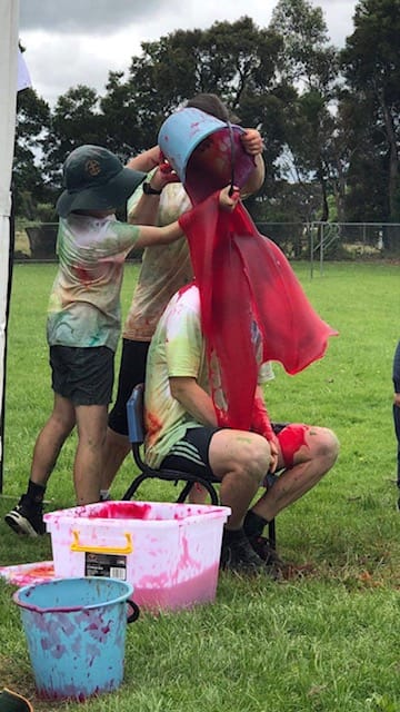 Life doesn't get much better for grade four/five teacher Will Troy as he is slimed by his students.