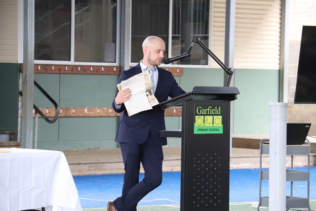 Garfield PS Reunion Time Capsule