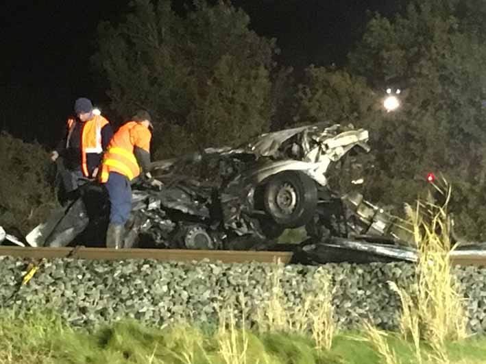 Man dies in high speed crash