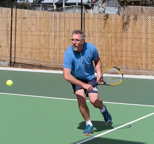 Tennis Grand Finals Seniors Warragul Vs. Hallora - 28.03.21 - MENS DOUBLES RND 2 