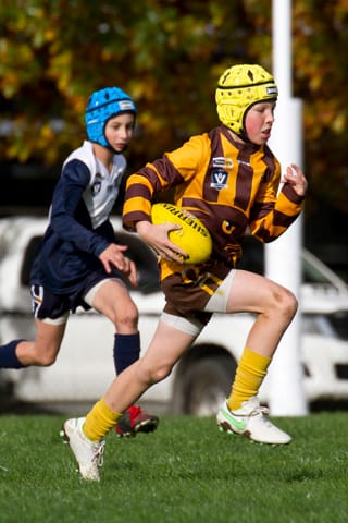 Football SE Juniors U10s Blues v Warranor - 24042021 