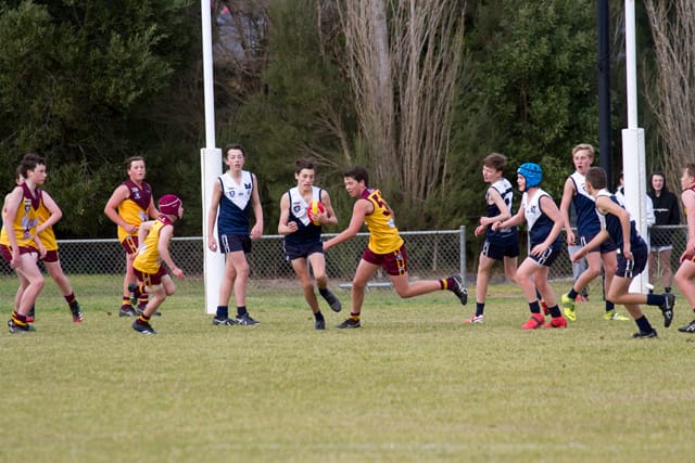 Football WGJFL (U14's) Drouin Gold Vs. Warragul Blues - 05.06.2021 