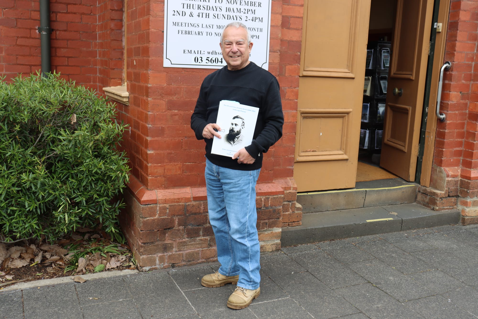 Pioneer's life captured in biography