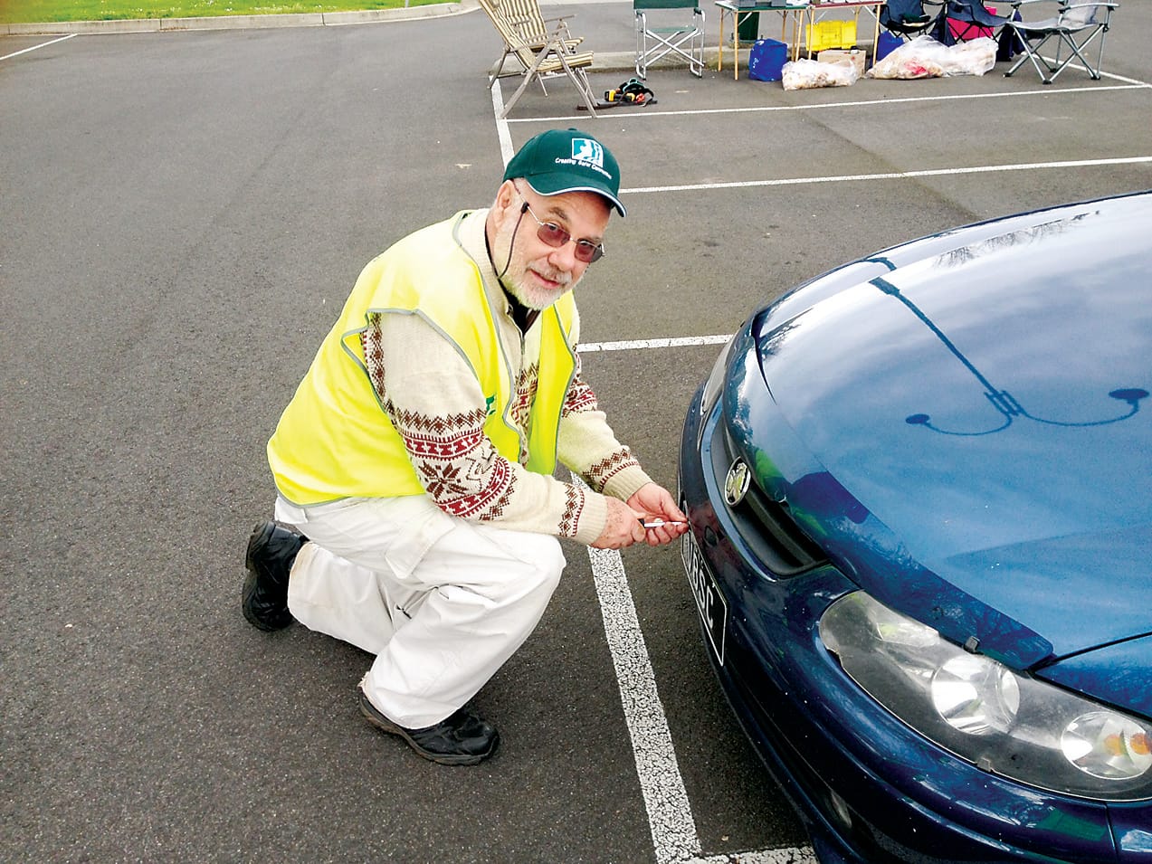 Reduce number plate theft