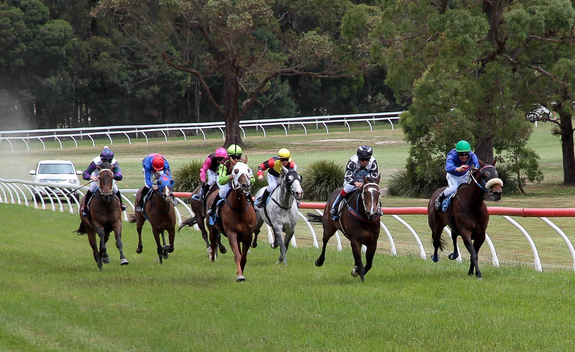Wet forces races abandonment