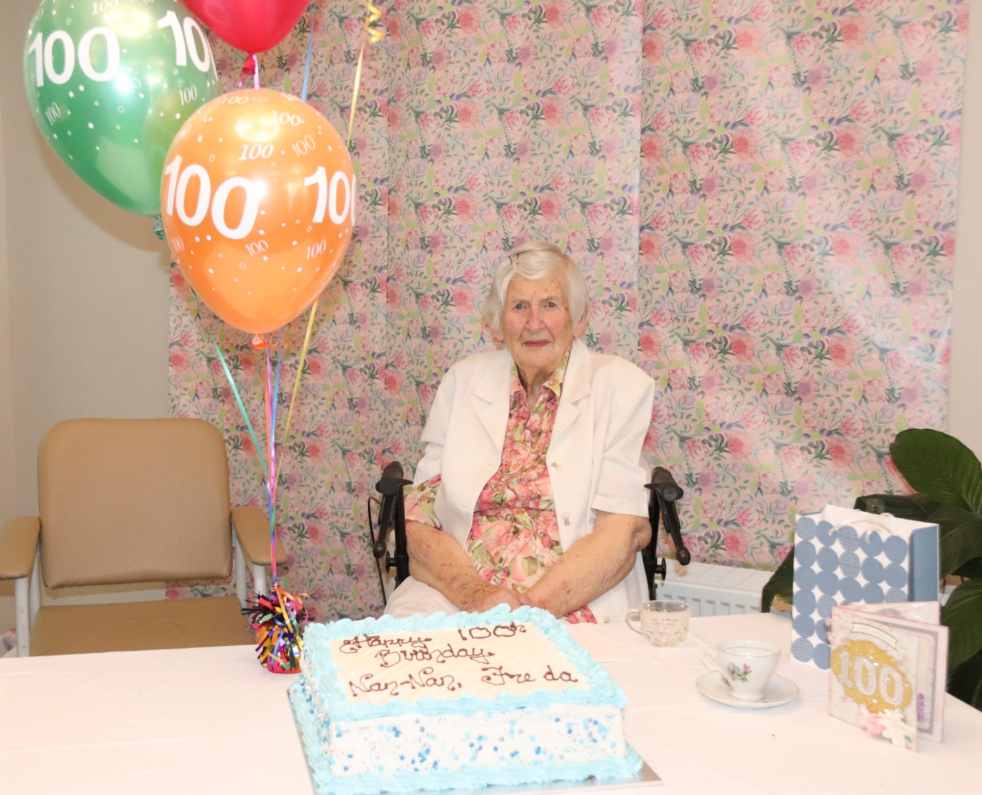 Good genes are Freda's strength