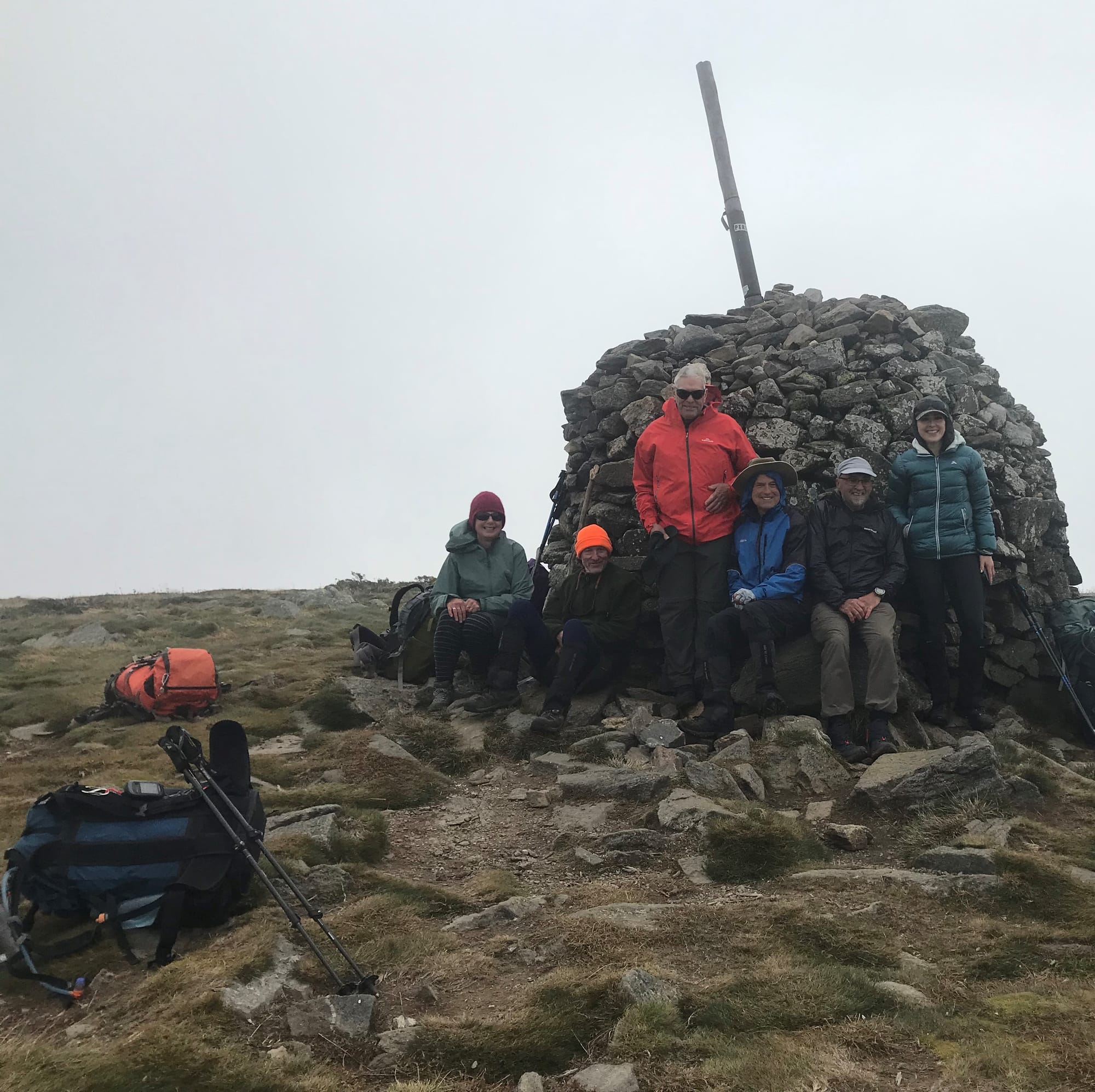 Trekking to Bogong
