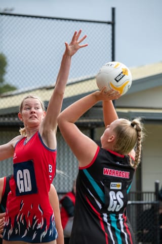Netball- Warragul Vs Bairnsdale (A Grade) 10-04-21 